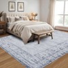 Border Area Rug Washable Rug for Living Room Soft Stain Resistant Rug Non Slip Floor Cover Non Shedding Bedroom Rug - 3 of 4