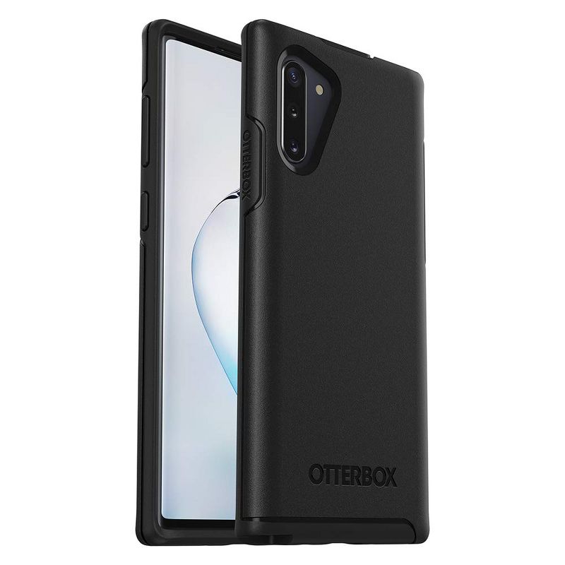 OtterBox SYMMETRY SERIES Samsung Galaxy Note 10 - Black - Manufacturer Refurbished, 1 of 2