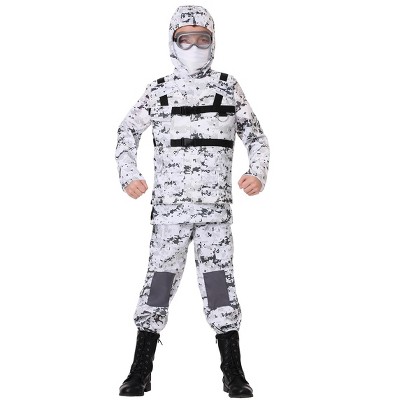 Halloweencostumes.com Girl's Exclusive Stealth Soldier Costume : Target