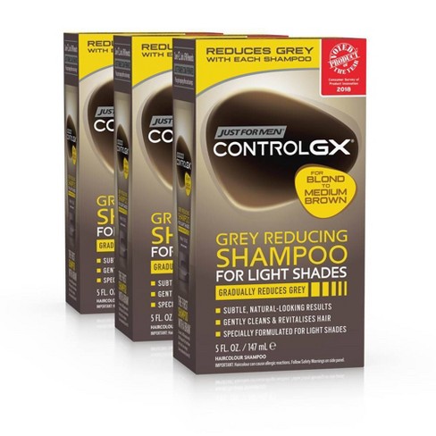 Just For Men Control Gx Light Shades Permanent Hair Color 3pk