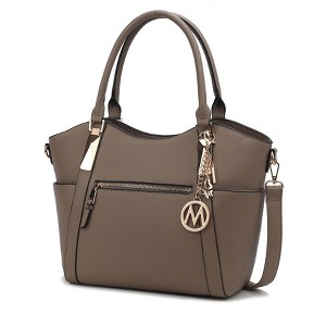 MKF Collection Janise Solid Vegan Leather Tote Bag Purse by Mia K - 1 of 4