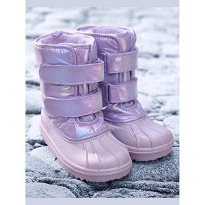 The Children's Place Girls Iridescent All Weather Boots - 1 of 4