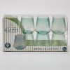 Posh Setting 12 oz Blue Plastic Disposable stemless Wine goblet - 8 Pack - 3 of 4