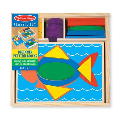 Melissa & Doug Beginner Pattern Blocks