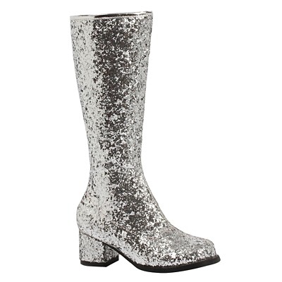 target silver boots