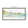 Amanti Art Bright Seaside Tranquility by Susan Pepe Canvas Wall Art Print Framed 27 x 14-in. - 4 of 4