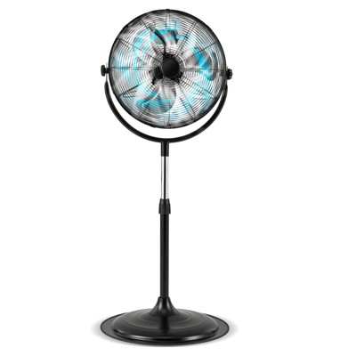 Tangkula 18" High Velocity Pedestal Fan w/3 Speeds 360 Degree Tilt & Adjustable Heigh for Home