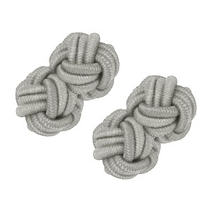 Unique Bargains Elastic Fabric Silk Knot Cufflinks for Men - 1 of 4