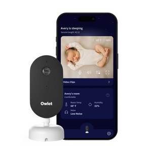 Owlet Dream Sight (Gen 3) Smart 2K HD Digital Video Baby Monitor - White - 1 of 4