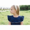 Hope & Henry Girls' Ruffle Yoke Party Dress, Toddler - 3 of 4