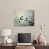 Art Remedy Two birds and a blossom branch II Rustic Chic Farmhouse Wall Art Unframed - 2 of 4