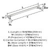 Amerock Merced Pull for Cabinets, Drawers, and Furniture - 4 of 4