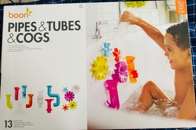 Boon Bundle Building Toddler Bath Tub Toy With Pipes Cogs And Tubes ...