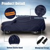 Unique Bargains SUV Car Cover for Chevrolet Tahoe 4 Door 2007-2020 Outdoor Waterproof Sun Rain Dust Wind Snow Protection - 4 of 4