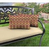 2pk Outdoor Wicker Pillow Set - Jordan Manufacturing - 2 of 3