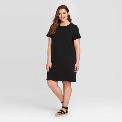 black t shirt dress target