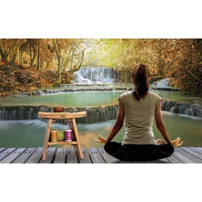18" Serenity ED961 Wide Teak Shower Bench with Shelf - EcoDecors: Durable Bathroom Stool, Water Resistant, Easy to Clean