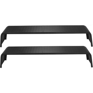 Double Axle Trailer Fenders, 2PCS Set, Compatible with 13-15 Inch Wheels, Heavy-Duty Design for Enclosed & Utility Trailers - 1 of 4