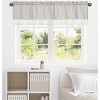 Sweet Jojo Designs Window Valance Treatment 54in. Botanical Leaf Linen Beige Off White - 2 of 4