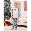PATPAT Matching Family Christmas Onesie Pajamas C Holiday Hooded Jumpsuit Sleepwear PJs Couples Xmas Loungewear with Socks - 4 of 4
