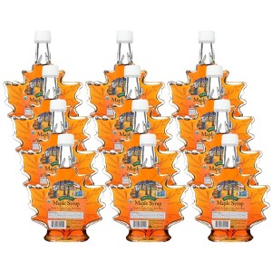 Coombs Family Farms Maple Syrup Grade A Amber Leaf - Case of 12/8.45 oz - 1 of 4