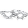 Pompeii3 3/4ct Diamond Engagement Vintage Wedding Ring Mount - 3 of 4