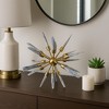 Decorative Crystal Starburst Statue for Home Decor - Stylish Sculpture Accent Perfect for Office, Shelf, and Living Room Decor - 3 of 4