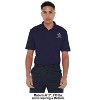 University of San Diego Adult Polo Left Chest Logo, Black - 3 of 4