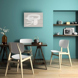 Trademark Fine Art Uplusmestudio Now or Never Wood Slat Art - 1 of 4