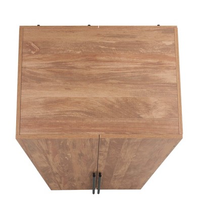 Golden Brown Contemporary Modular Wardrobe Closet Set