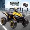 Kids Atv Ride-On Car - 4 Wheeler Electric Motorcycle, Remote, Forward/Reverse, Shock Absorber, Music Player, Usb, Ideal Toddler Gift - 3 of 4