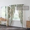 Dorset Green Floral Prairie Long Panel Set of 2 84x36x18 VHC Brands - 2 of 4