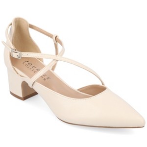 Journee Women's Galvinn Medium and Wide Width Pumps - 1 of 4