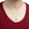 Haus of Brilliance 925 Sterling Silver Diamond Accent Interlocking Infinity Pendant Necklace - 4 of 4