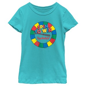 Girl's Twister Spin To Win T-Shirt - 1 of 4