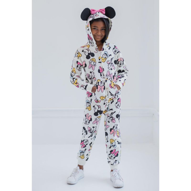 Disney Mickey Mouse Goofy Donald Duck Daisy Duck Fleece Zip Up Coverall Infant to Little Kid, 5 of 8
