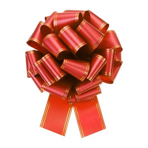 Unique Bargains Large Pull Bow Metallic Car Bows Decorative Gift Wrapping Ribbons - 1 of 4