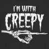 Juniors Womens Lost Gods Halloween I'm With Creepy T-Shirt - 2 of 4