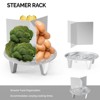 Winado 20QT Stainless Steel Steamer Pot with Water Fill Spout, Divider and Rack - 4 of 4