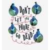 Beetlejuice Beetlejuice Don't Let The Phone Go Dead Adult Long Sleeve Hoodie - 2 of 2