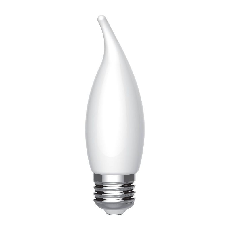 GE 2pk 8 Watts Daylight Medium Base Bright LED Decorative Light Bulbs, 4 of 8