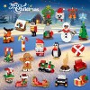 Cubimana Christmas Advent Calendar Building Sets, Christmas Countdown Calendar Hanging Ornaments for Christmas Tree Kids - 2 of 4