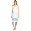 Casual Nights Women's Fancy Lace Floral/Embroidered Sleeveless Nightgown - 2 of 4