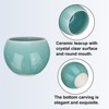 Unique Bargains Ice Crack Decoration Gong Fu Tea Cup 4 Pcs - 4 of 4