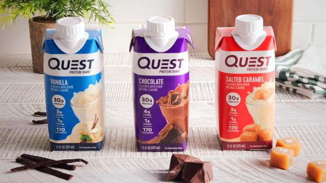 Quest Nutrition Ready To Drink Protein Shake - Chocolate, 2 of 9, play video