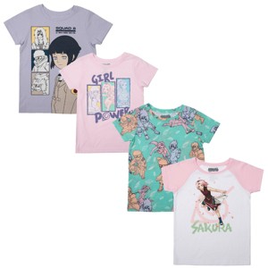 Naruto Youth Girls 4 Pack Tee - 1 of 4