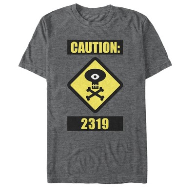 Men's Monsters Inc Caution 2319 T-Shirt