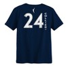 WNBA Minnesota Lynx Kids' Short Sleeve Napheesa Collier T-Shirt - 3 of 3