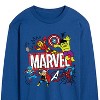 Men's - Marvel - Avengers Sketch Long Sleeve Graphic T-Shirt - 2 of 4