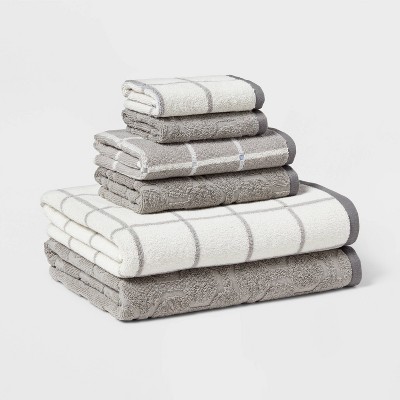 6pc Bath Towel Bundle Set - Room Essentials™
